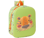 Mochila Guarderia 3D Safta Tiger 3D 22x27x10 Cm (622546011)
