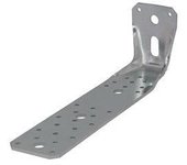 Wolfpack Soporte Para Madera Con Angulo Reforzado 65x88x285 Mm - Refuerzo de ángulo - Acero de Gran Espesor - Acabado Galvanizado - Unión de Maderas Grandes