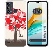 Funda Silicona para ZTE Blade A53 diseño Pajaritos Dibujos