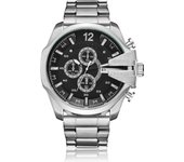 CAGARNY Original Brand Large dial 6839 Fashion Casual Watches for Man Waterproof Date Men's Stainless Steel Quartz Wristwatch