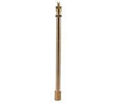 AUTOZOCO Adaptador de Extensión de Válvula de Neumático, Adaptador de Válvula de Neumático, Extensor de Vástago de Válvula de Neumático, Extensor de Vástago de Válvula, Aleación de Zinc, 140 mm