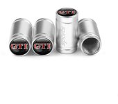 Car Logo Wheel Stem Air Valve Cap Tire Dust Cover Accessory For Volkswagen VW GTI R Golf 7 Polo Tiguan Passat Jetta Lavida Rline