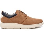 Xti 143760 Zapatos con cordones para hombre en camel de piel vegana