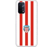 Funda original compatible con Oppo A54 5G / A74 5G - Lugo Roja y Blanca