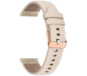Vivoactive 3S 4S Strap For Garmin Venu 2S Vivomove 3S Forerunner 255S Active S Wristband 18mm Leather  Smart Watch Band Bracelet