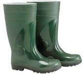 Botas Goma Altas Verdes Seguridad Nº 43 (Par)