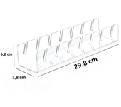 7-Slots Caps Holder Baseball Cap Display Rack Clear Acrylic Hat Holder Home Closet Organization Cap Storage Rack Store Decoratio