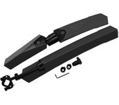 Juego de guardabarros y bicicletas-Espesante universal y ampliar los guardabarros Bicicletas de montaña, guardabarros delantero y trasero, guardabarros y A; Bicicletas ajustables para bicicleta de carretera de montaña, Rojo