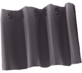 6 Colors and 2 Sizes Available, Blackout Ring Top Half Curtain Window Tiers Valance Sheer Voile Cafe Kitchen