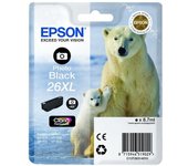 EPSON CARTUCHO NEGRO FOTO T26XL 400 PÁGINAS BLISTER SIN ALARMA XP/600/605/700/800