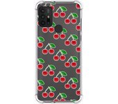Tumundosmartphone Funda Silicona Antigolpes para Motorola Moto G10 / G20 / G30 diseño Cerezas Dibujos