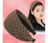 New, wide-brimmed headband, covering white hair, women's face washing, makeup headband, autumn and winter hair accessories.