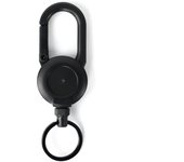 Macaron Color Automatic Retractable Wire Rope Antitheft Easy-to-pull Buckle Rope Elastic Keychain Sporty Retractable Key Ring