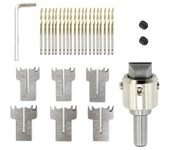 Juego de brocas de anillo de 30 piezas, cuchillas de 16-21mm, broca de anillo para madera, fabricante de anillos de acero, broca de cuentas para madera