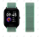 20mm/22mm watch band For Amazfit GTR/GTS 4-3-2-2e/GTR 42mm-47mm/bip-U-S-lite Nylon Loop strap sport correa amazfit gts 4-2 mini