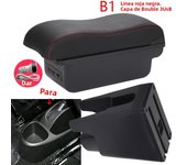 For Citroen C1 Armrest Box For Peugeot 107 Toyota Aygo BJ Armrest Car Accessories Store box Interior detail Simple installation
