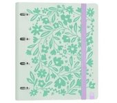 Carchivo carpeta anillas 4x35mm carpeblock 360 c/recambio 100h 90gr 4 separadores pp rígido foam verde pastel