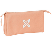 PORTATODO TRIPLE MUNICH BASICOS "PEACH" 22X12X3 CM (Safta 842414744)