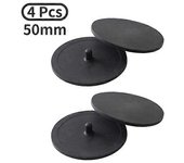 4P 50/57mm Ciego Filtro de Disco de Limpieza de Goma de Disco de Retroceso Insertar PadsFor Breville Máquina de Café Portafilter Herramientas de Retrovado