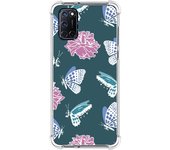 Funda Silicona Antigolpes para Oppo A52 / A72 diseño Flores 10 Dibujos