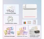 Thermal Portable Bluetooth Printers 57mm Mini Wireless POS Thermal Image Photo Printers For Android IOS Mobile Phone FLYE1984