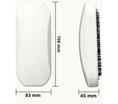 Carpet Dust Brush Plastic Bedside Table Crumb Sweeper Pet Hair Fluff Cleaner Sticky Picker Lint Roller Clothes Sweeping Cleaning