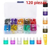 60/120/220/300PcsCar Fuse Blade Fuse Kit Fuses Automatic Truck Blade The Fuse Insurance Insert Insurance of Piece Lights Auto te
