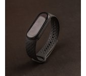 Silicone watchbands For Xiaomi Mi Band 3 4 Wrist Replacement Miband Sport bracelet Air-hole Watch Correa mi band 6 5 strap