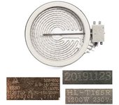 Resistencia Vitro HL-T165R, 2129710, TEKA TZ 6415 VR 10 1200w 230V 16,5 cms SWAP