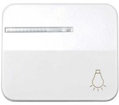Tecla pulsador luz luminoso blanco SIMON 75016-30