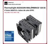 Thermalright PA120 SE 6 Heatpipes CPU Cooler AGHP Inverse Gravity PC Cooling Dual Fan Radiator For LGA1700 1200 1150 2011 AM4