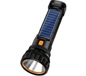 Multi-function Solar LED Flashlight Lanterna Outdoor Long Range Torch Emergency Power Bank LED Solar Flashlight