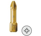 Punta atornillar mango 1/4 torsion pz 25mm punta atornill pz2