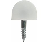 SUPORTE PRATELEIRA PLÁSTICO STOKER 21MM BRANCO (2 UNIDADES)
