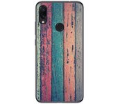 Tumundosmartphone Funda Gel Tpu para Xiaomi Redmi Note 7 diseño Madera 10 Dibujos