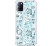 Funda compatible con Oppo A52/A72/A92 - Patron conchas