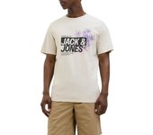 JJJAXON TEE SS CREW NECK  Moonbeam