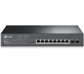 Tp-link omada switch smart gigabit jetstream - 8 puertos poe+ - 2 ranuras sfp - montaje en rack