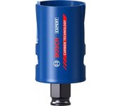 Bosch Professional 1x Sierra de corona Expert Construction Material (para Madera blanda, Ø 44 mm, accesorios Taladro de impacto rotativo)