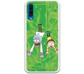 Funda original compatible con Samsung Galaxy A50 - A50s - A30s - Rick y Morty Fondo Acido