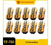Choice TRANSFORMERS TF-T51 Bluetooth 5.4 Gaming Headsets Stereo Sound Wireless Earphones LED Display AI Translator Headphones