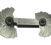 Medidor Roscas Métrica-pulgadas 52 hojas