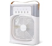 Aire acondicionado portátil, enfriador evaporativo de seis agujeros, luz de 7 colores de tres velocidades, mini aire acondicionado personal, fuente de alimentación SUB, ahorro de energía y protección