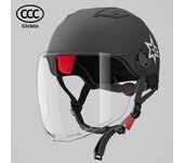Motorcycle Breathable Sunbonnet Helmet Electric Scooter Electric Bike Riding Helmet All Season Universal Men/Women Half Helmets