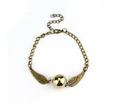 Harri Golden Snitch Bracelet Potter Multi Wings Snitchs Owl Hedwig Layer Handmade Bracelet for Fans Gifts