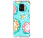 Funda Silicona Antigolpes para Xiaomi Redmi Note 9S / Note 9 Pro diseño Flores 05 Dibujos