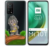 Tumundosmartphone Funda Gel Transparente para Xiaomi Mi 10T / 10T Pro diseño Mono Dibujos