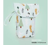 Baby Diaper Bag Waterproof Wet Dry Pack Mummy Storage Pouch Nappy Organizer Insert Tote Purse Travel Stroller Carry Bag