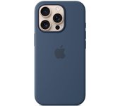Funda de silicona Apple iPhone 16 Pro con MagSafe - Mezclilla