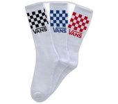 Calcetines Vans Classic Check para hombre en color blanco